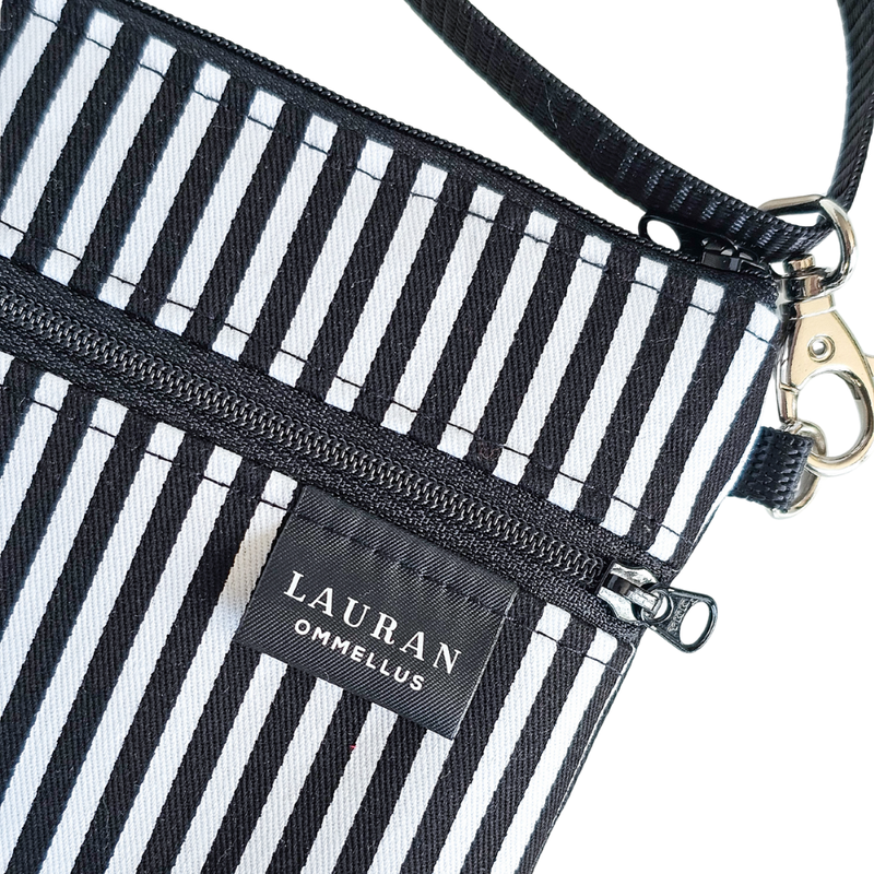 Luuri-k&auml;nnykk&auml;laukku, tasaraita