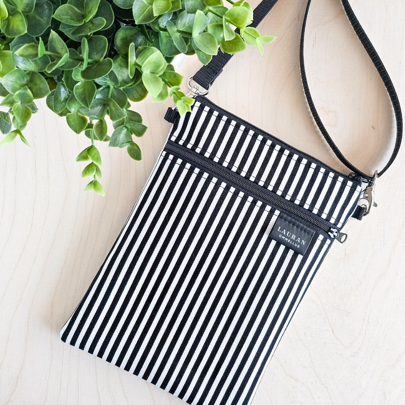 Luuri-k&auml;nnykk&auml;laukku, tasaraita