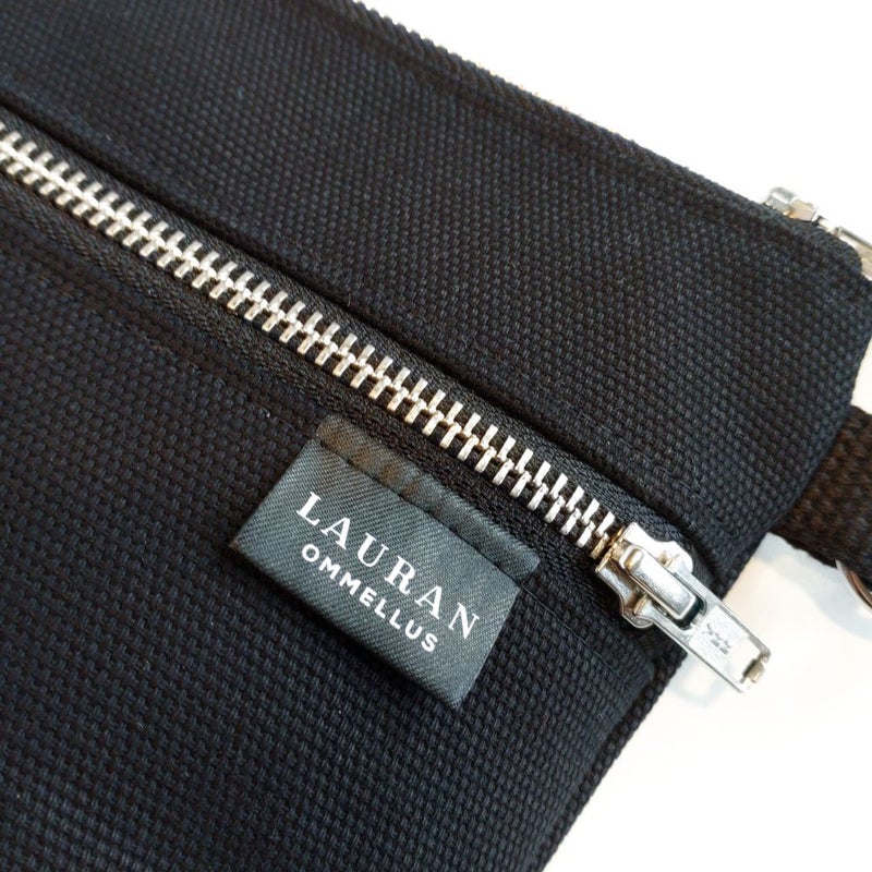 Puuvillacanvas, musta